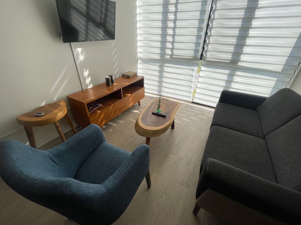Apartment with pool in Chantepec, Chapala