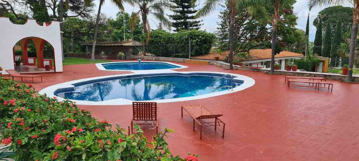A beautiful condominium with a pool