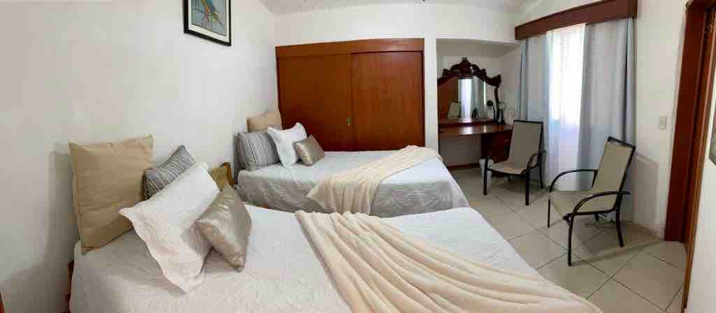 A beautiful condominium with a pool